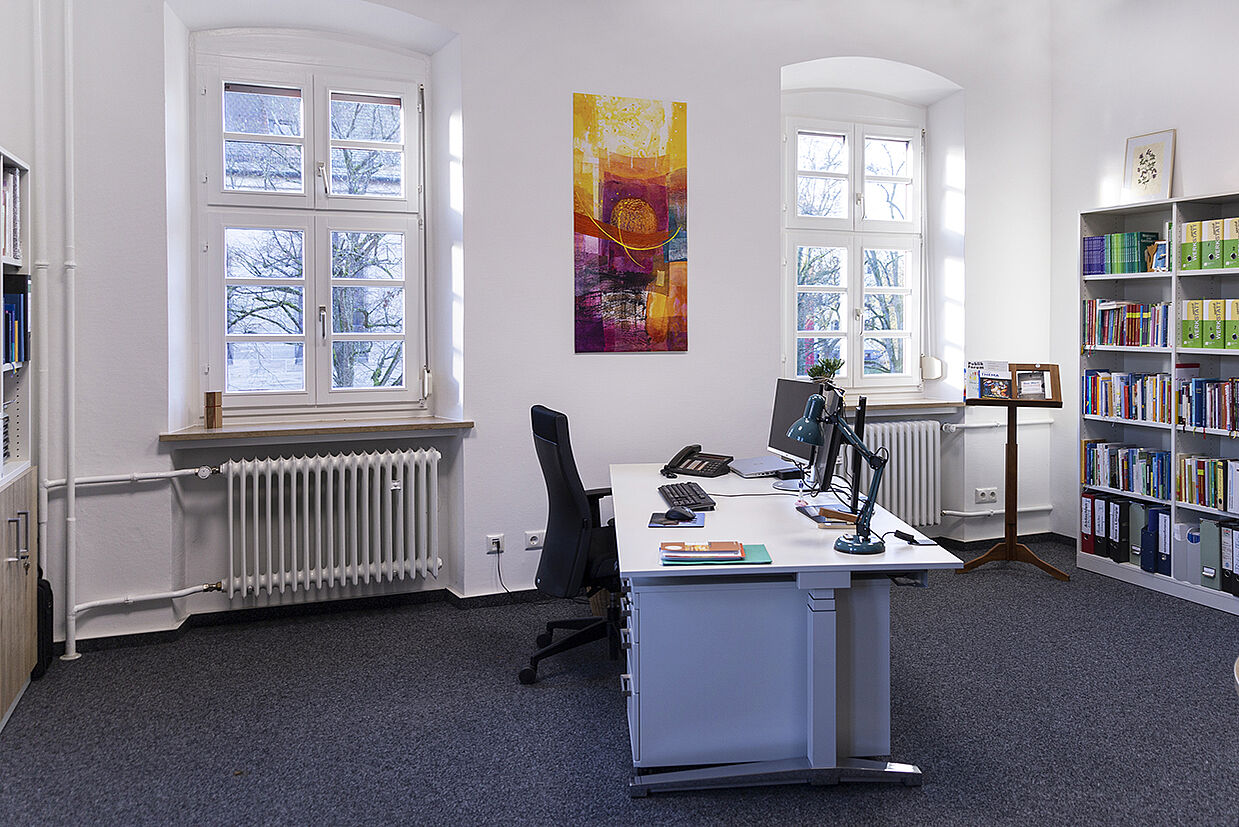 Ein Blick ins Büro der Oberin